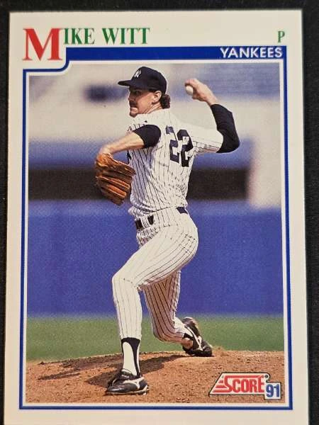 Mike Witt - 1991 Score #430