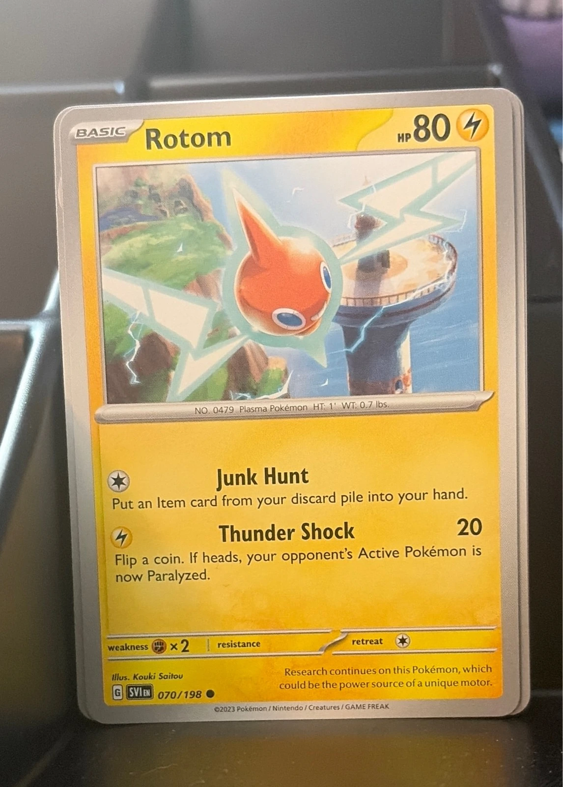 Rotom 070/198 Common SV01: Scarlet & Violet Base Set NM #070/198