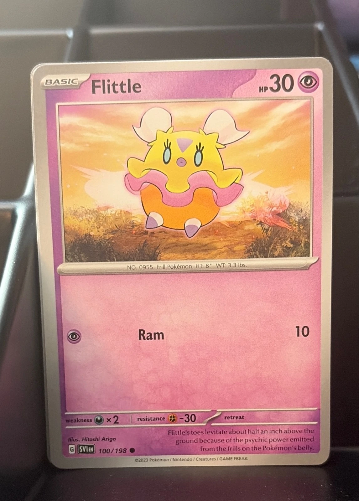 Flittle - 100/198 - Scarlet & Violet Base Pokemon 2023 #100/198