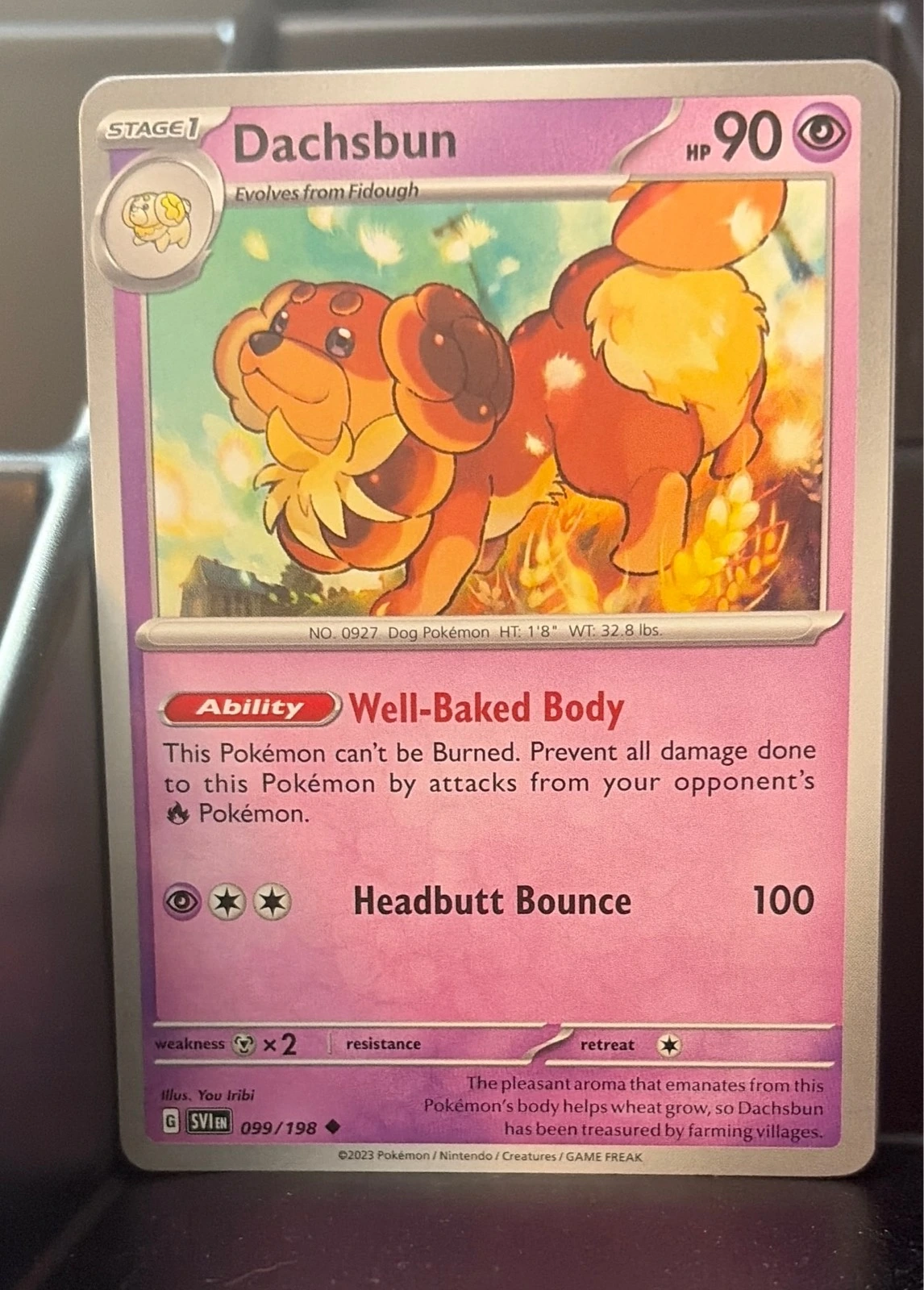 Dachsbun 099/198 Uncommon SV01: Scarlet & Violet Base Set NM #099/198