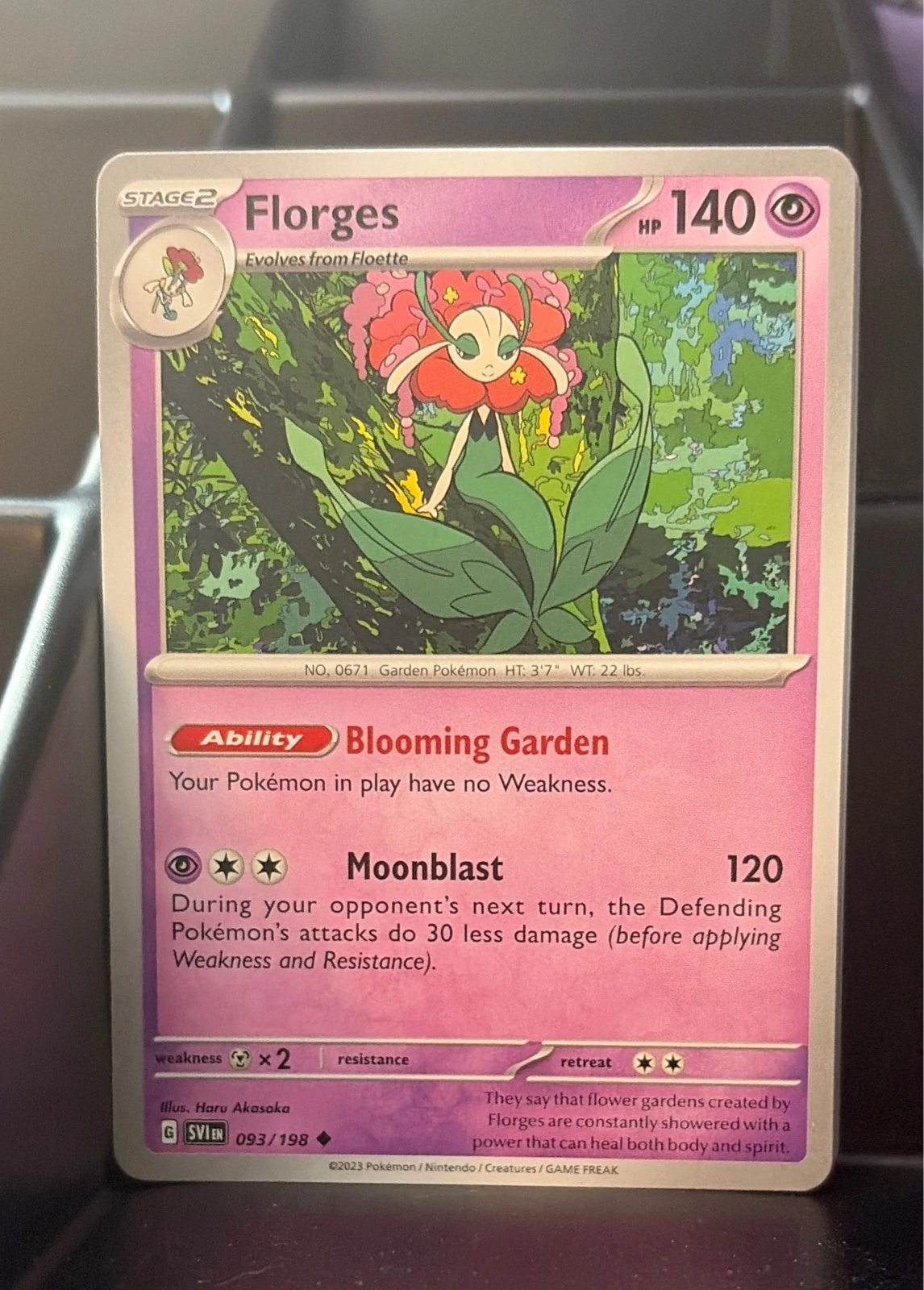 Florges 093/198 Uncommon SV01: Scarlet & Violet Base Set NM #093/198
