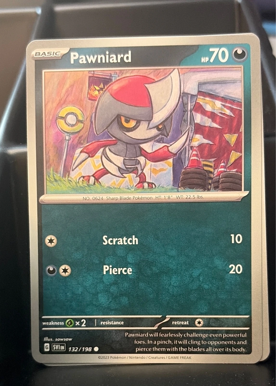 Pawniard 132/198 Common SV01: Scarlet & Violet Base Set NM #132/198