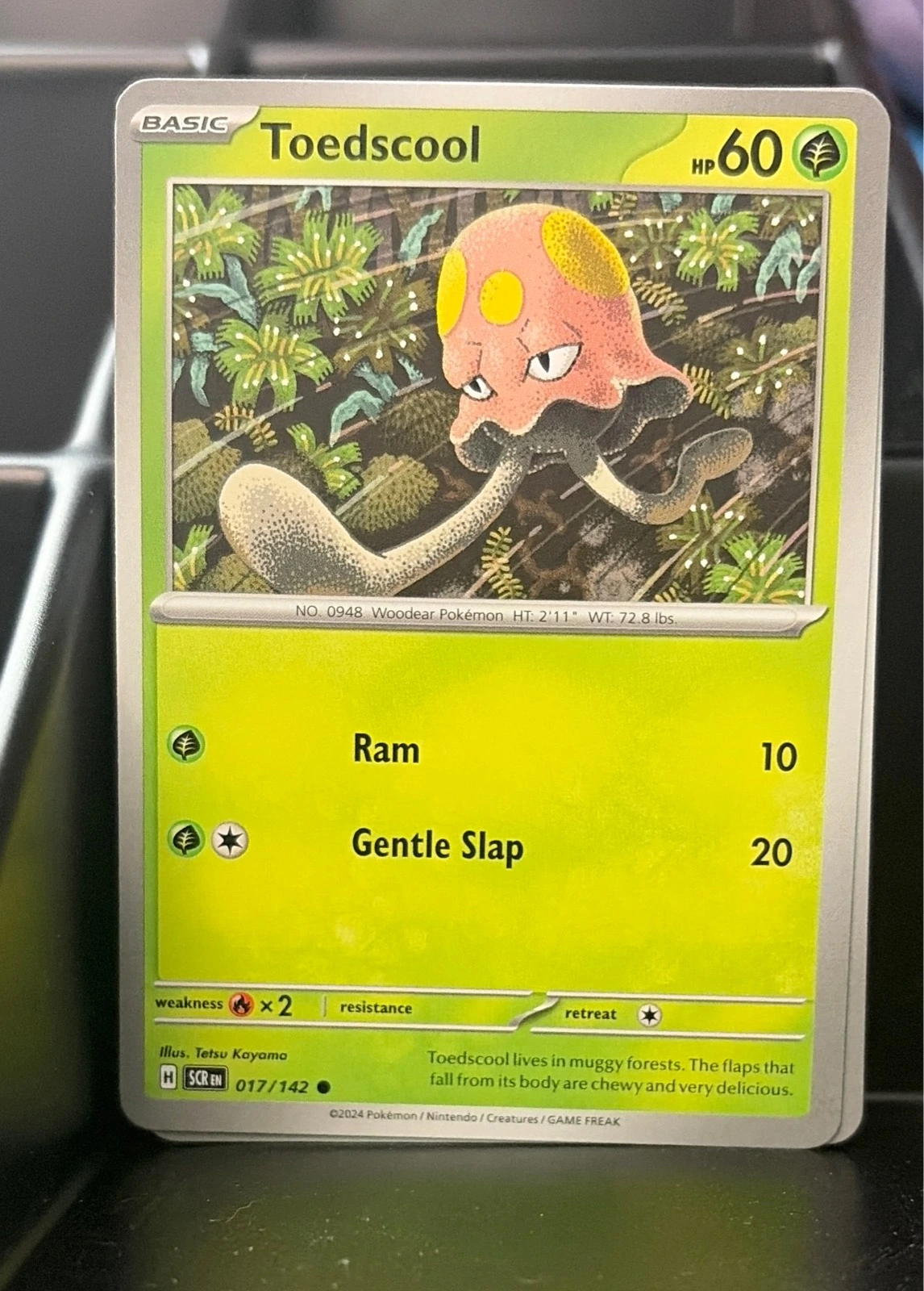 Toedscool Common SV07: Stellar Crown 017/142 NM #017/142