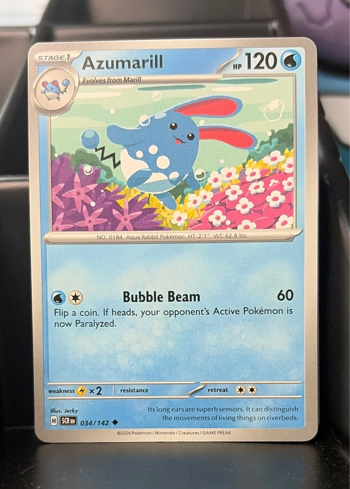 Azumarill - Stellar Crown #034/142