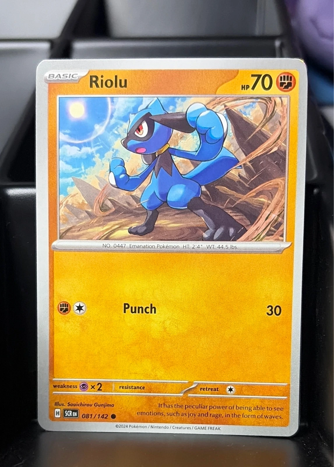 Riolu - Stellar Crown #081/142