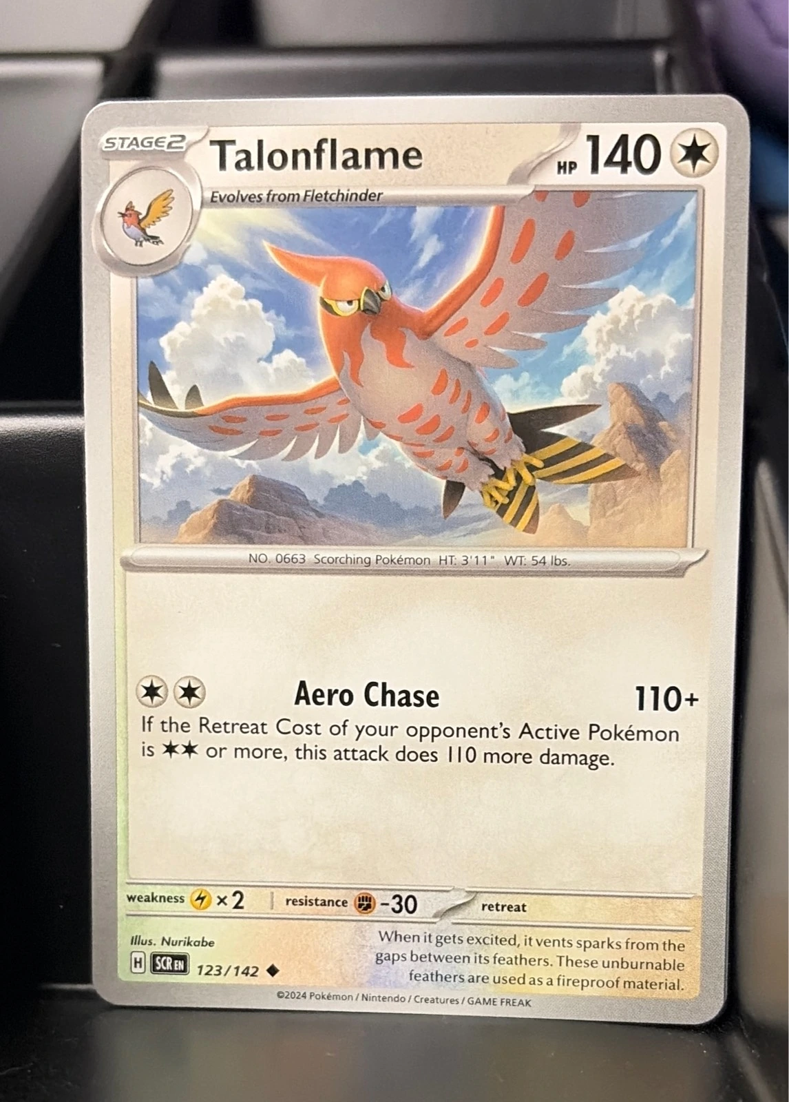 Talonflame - Stellar Crown #123/142