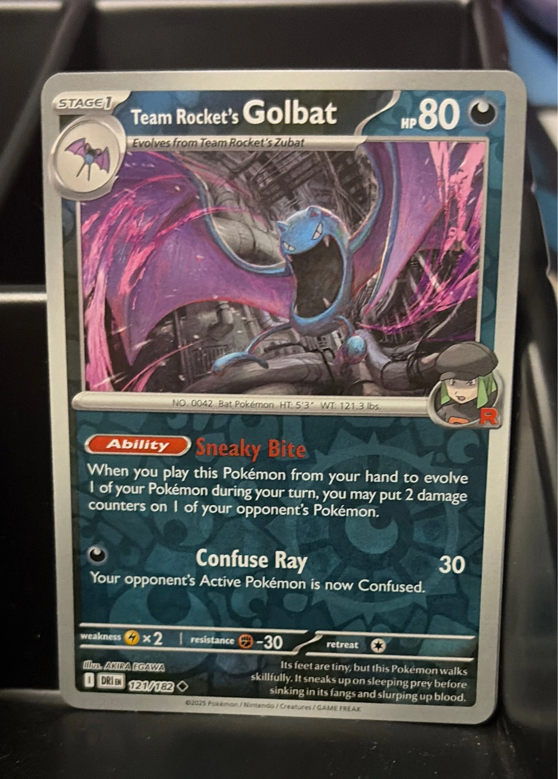 Team Rocket's Golbat - Destined Rivals #121/182