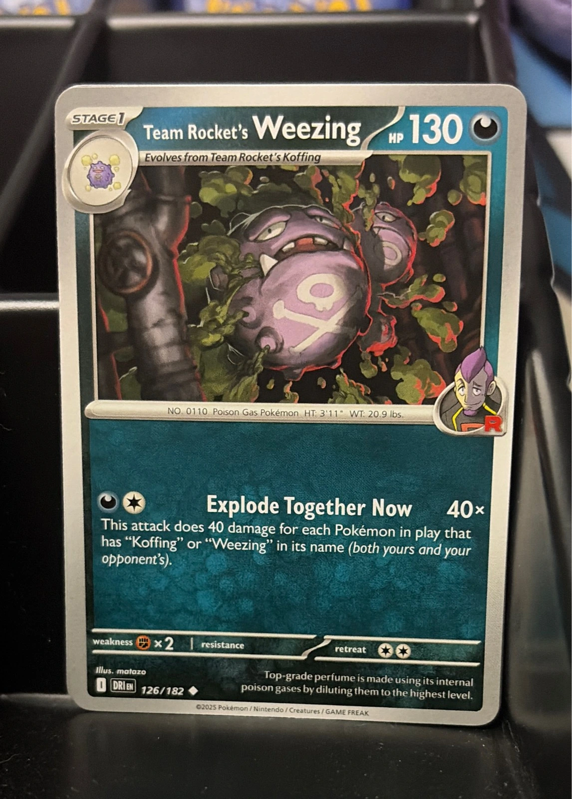 Team Rocket's Weezing - Destined Rivals #126/182