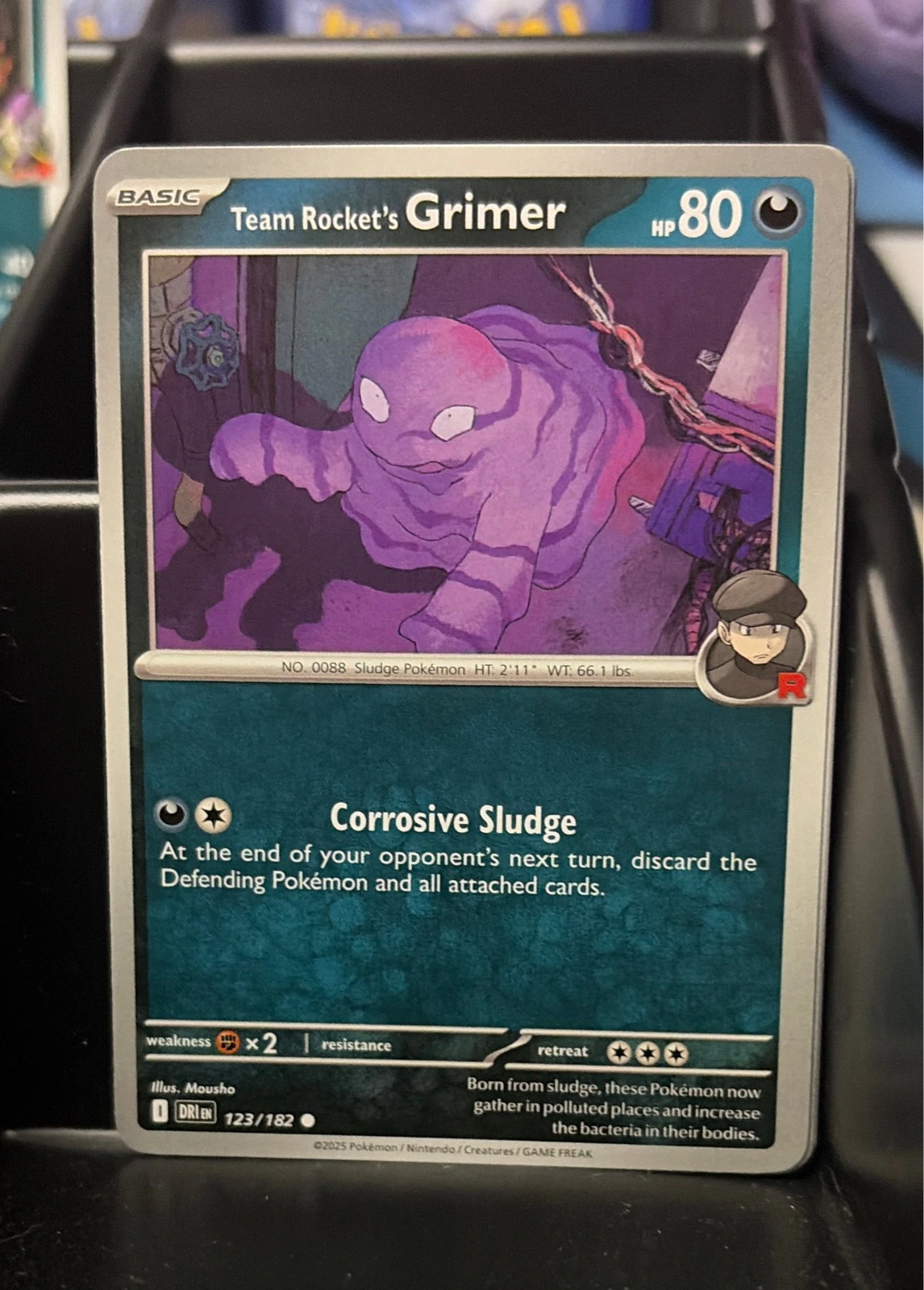 Team Rocket's Grimer - Destined Rivals #123/182
