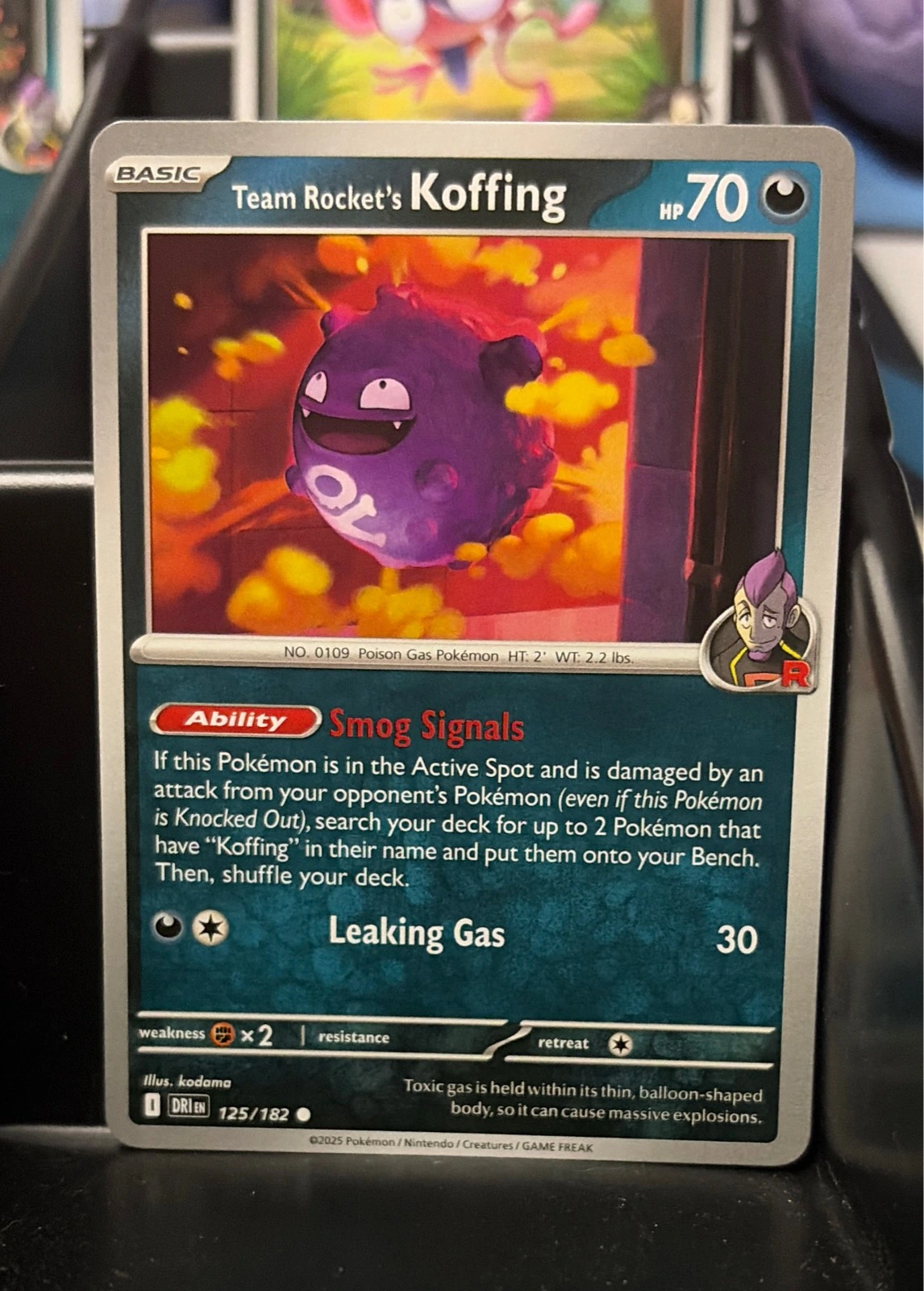 Team Rocket's Koffing - Destined Rivals #125/182