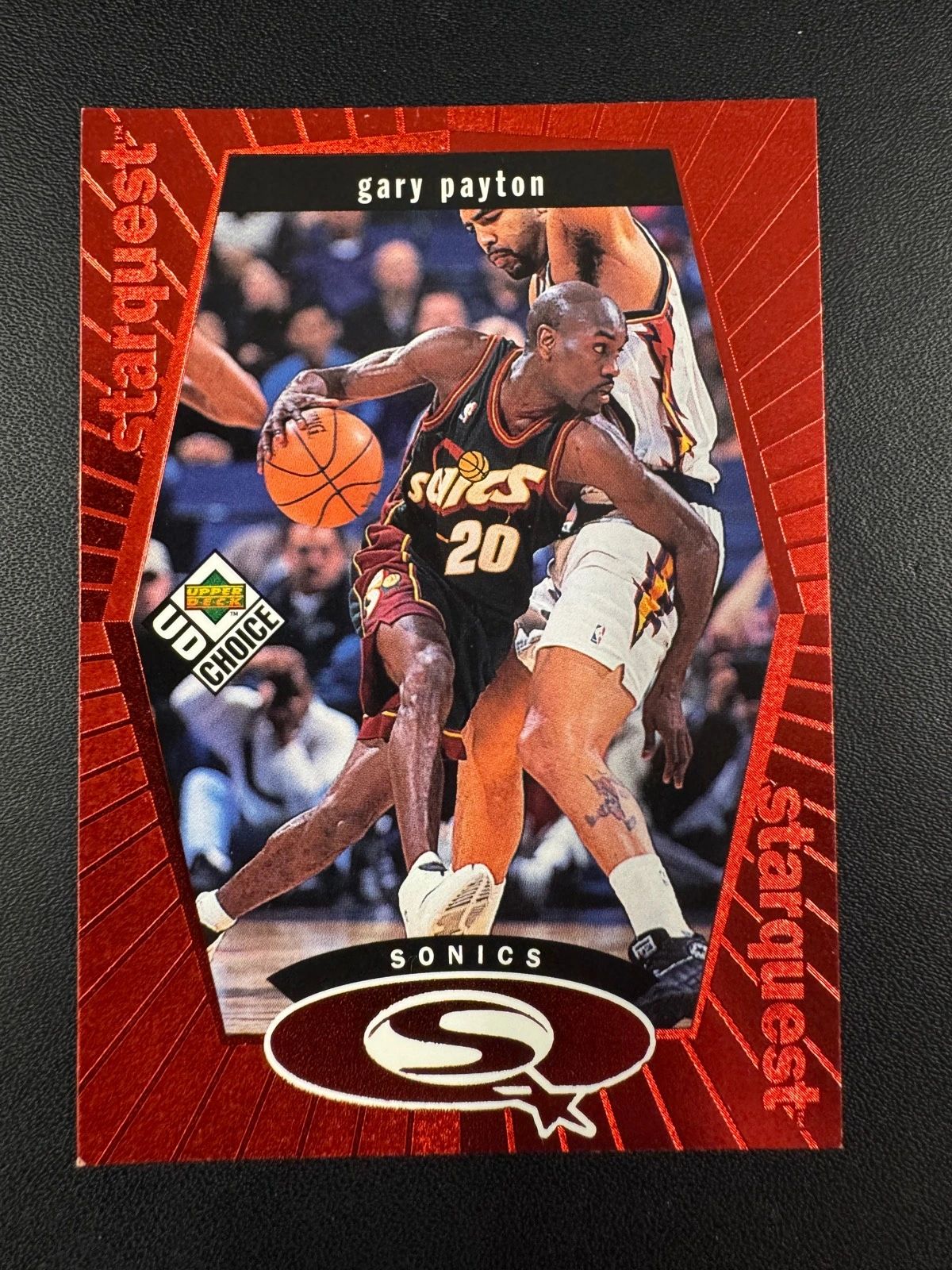 Gary Payton Starquest - 1998-99 Upper Deck UD Choice #SQ14