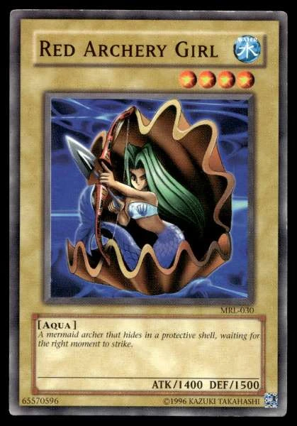 Red Archery Girl - Magic Ruler #MRL-030