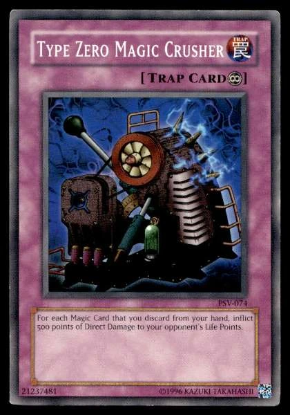 Type Zero Magic Crusher - Pharaoh's Servant #PSV-074
