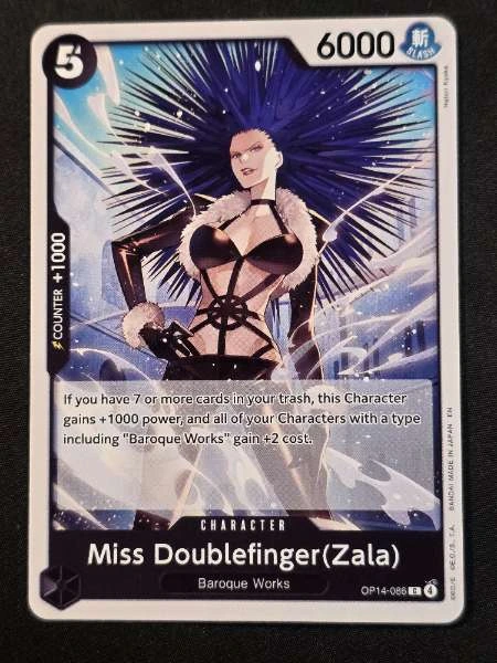 Miss Doublefinger(Zala) - The Azure Sea's Seven #OP14-086