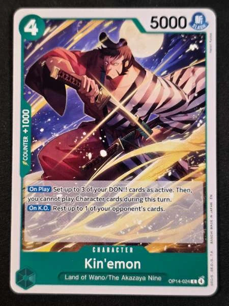 Kin'emon - The Azure Sea's Seven #OP14-024