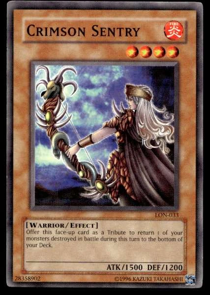Crimson Sentry - Labyrinth of Nightmare #LON-033