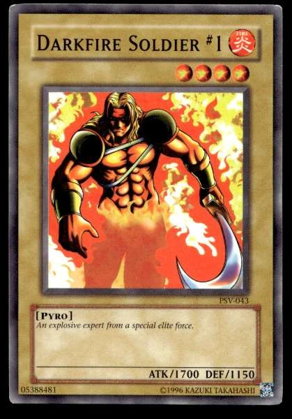 Darkfire Soldier #1 - Pharaoh's Servant #PSV-043