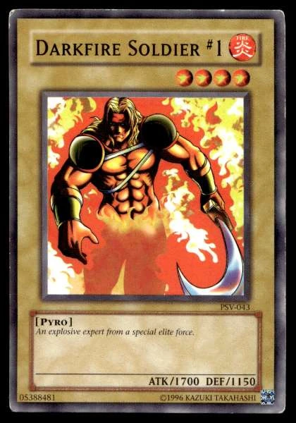Darkfire Soldier #1 - Pharaoh's Servant #PSV-043