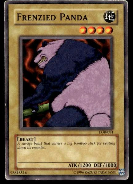 Frenzied Panda - Legend of Blue Eyes White Dragon #LOB-081