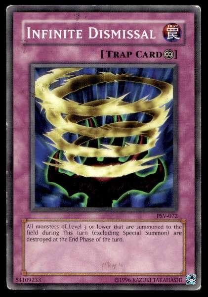 Infinite Dismissal - Pharaoh's Servant #PSV-072