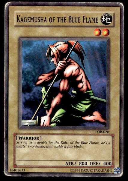 Kagemusha of the Blue Flame - Legend of Blue Eyes White Dragon #LOB-028