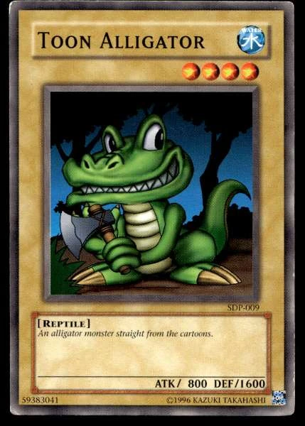 Toon Alligator - Starter Deck: Pegasus #SDP-009