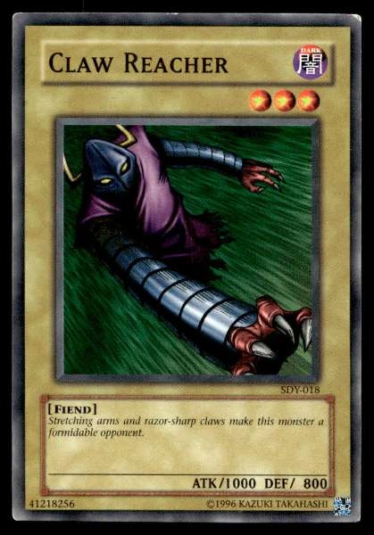 Claw Reacher - Starter Deck: Yugi #SDY-018