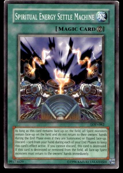 Spiritual Energy Settle Machine - Legacy of Darkness #LOD-082