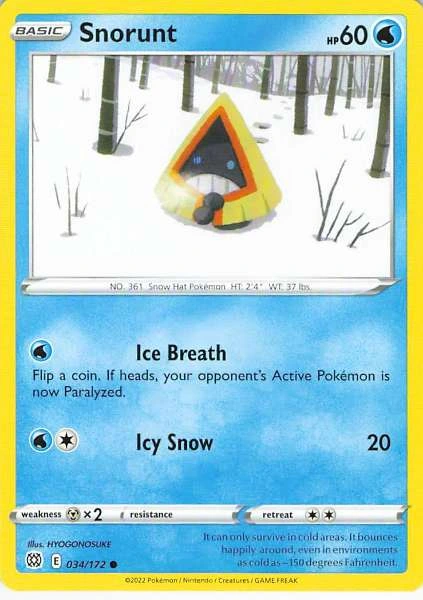Snorunt - Brilliant Stars #034/172