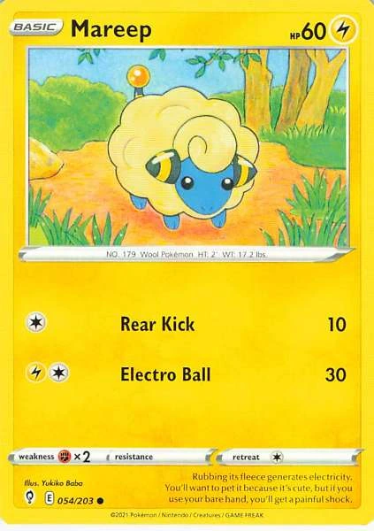 Mareep - Evolving Skies #054/203