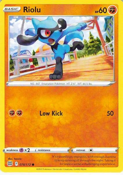 Riolu - Brilliant Stars #078/172