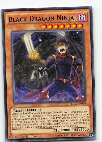 Black Dragon Ninja - The Dark Illusion #TDIL-EN036