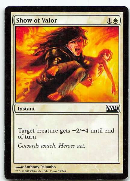 Show of Valor - Magic 2014 #33/249