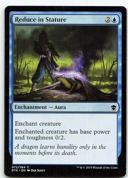 Reduce in Stature - Dragons of Tarkir #072/264
