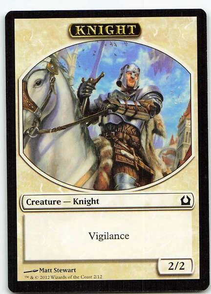 Knight Token - Return to Ravnica #2/12