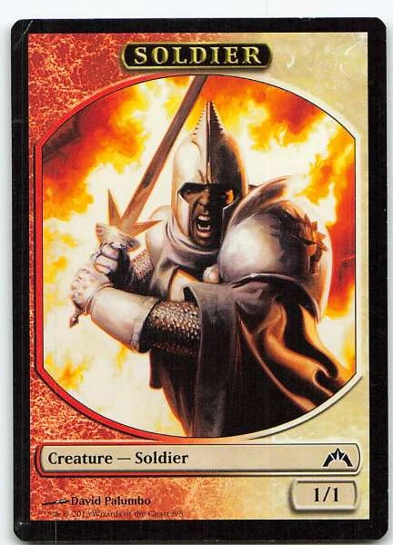 Soldier Token - Innistrad: Crimson Vow #15