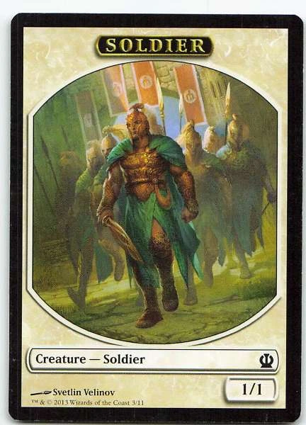 Soldier Token - Theros #3/11