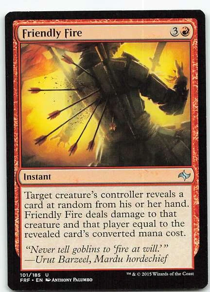 Friendly Fire - Fate Reforged #101/185