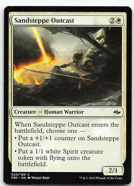 Sandsteppe Outcast - Fate Reforged #025/185