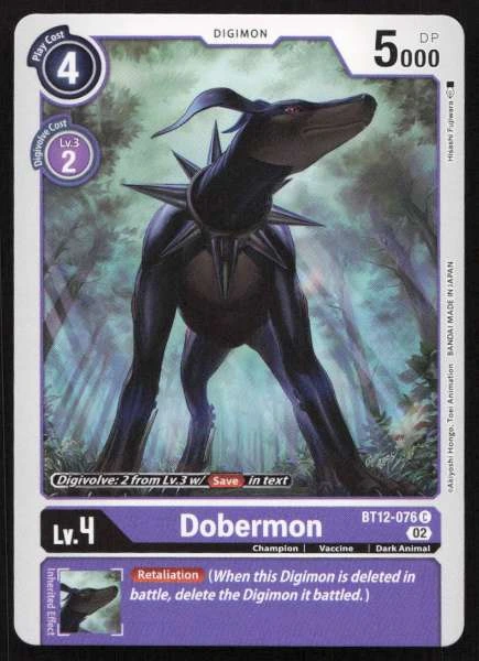 Dobermon - Across Time #BT12-076