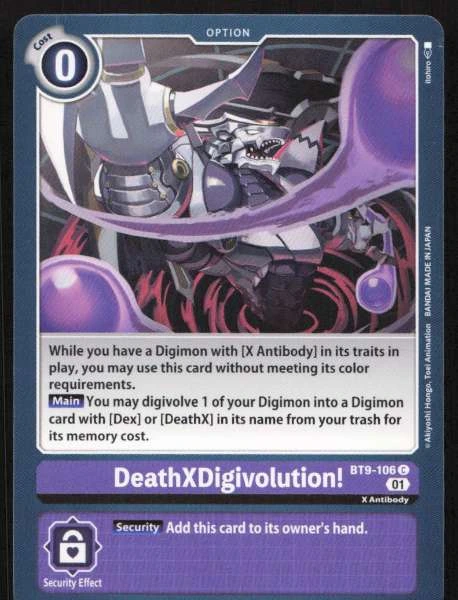 DeathXDigivolution! - X Record #BT9-106