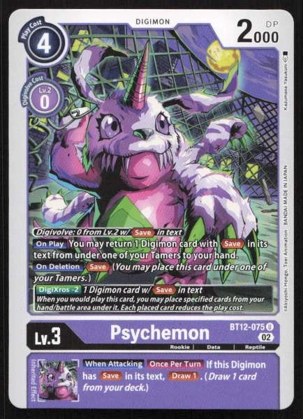 Psychemon - Across Time #BT12-075