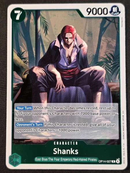 Shanks - The Azure Sea's Seven #OP14-027