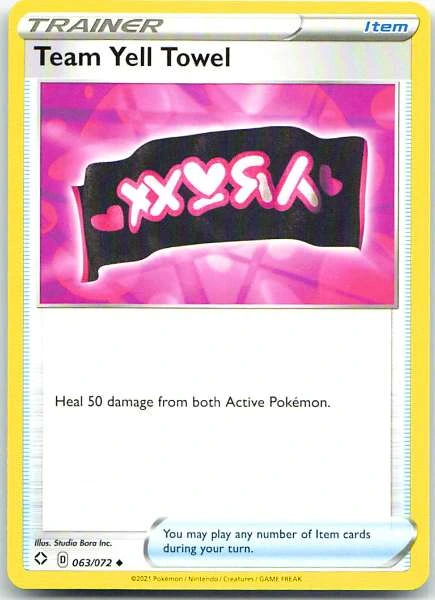 Team Yell Towel - Shining Fates #063/072