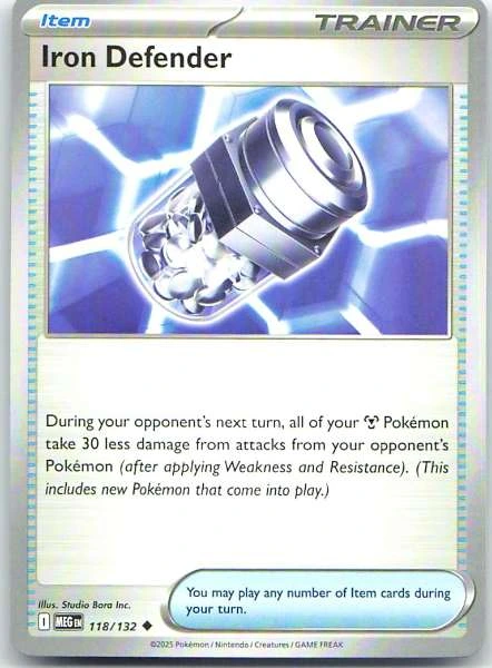 Iron Defender - Play! Pokémon Prize Pack Series 8 #118/132