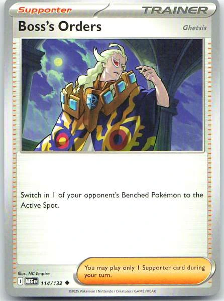 Boss's Orders - Prize Pack Series 8 #114/132