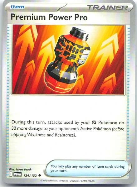 Premium Power Pro - Prize Pack Series 8 #124/132