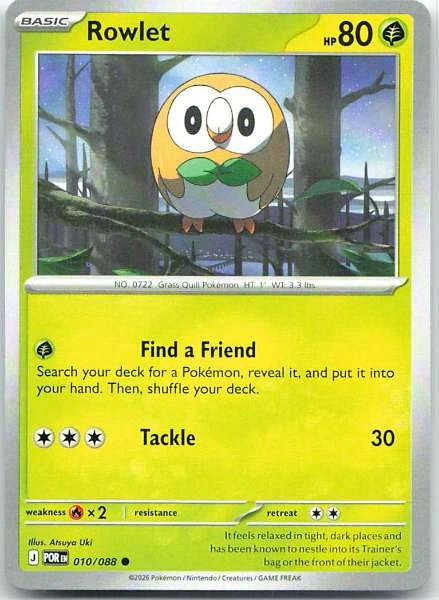 Rowlet - Perfect Order #010/088