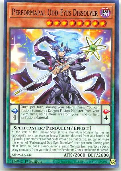 Performapal Odd-Eyes Dissolver - 2025 Mega Tin #MP25-EN446