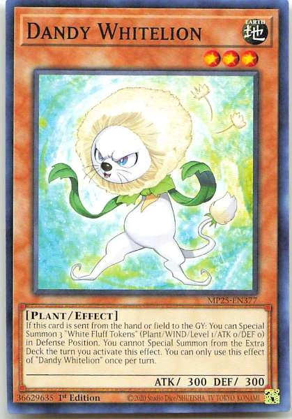 Dandy Whitelion - 2025 Mega Tin #MP25-EN377